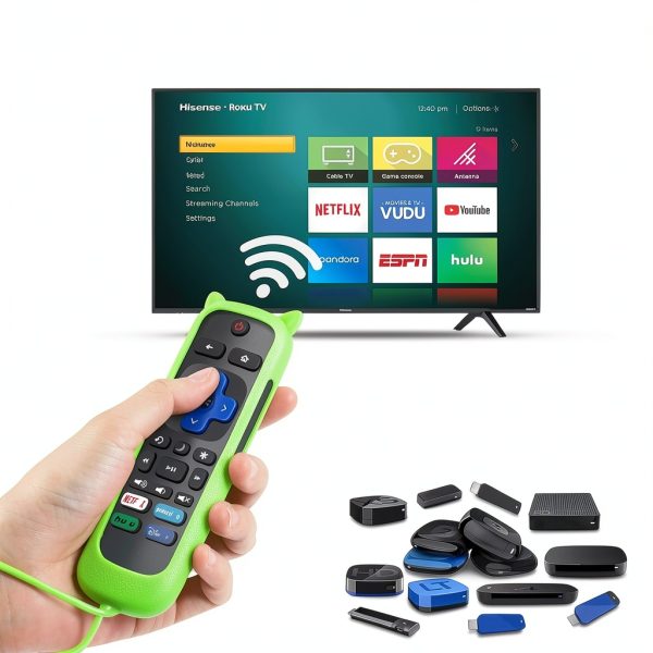 Roku Remote Replacement 4 Pack OneBom Brand-1