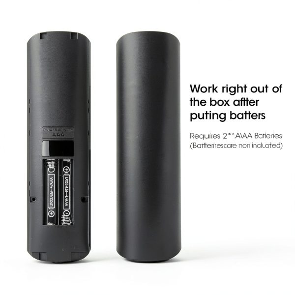 Roku TV Remote YesBes ABS Silicone Replacement-3
