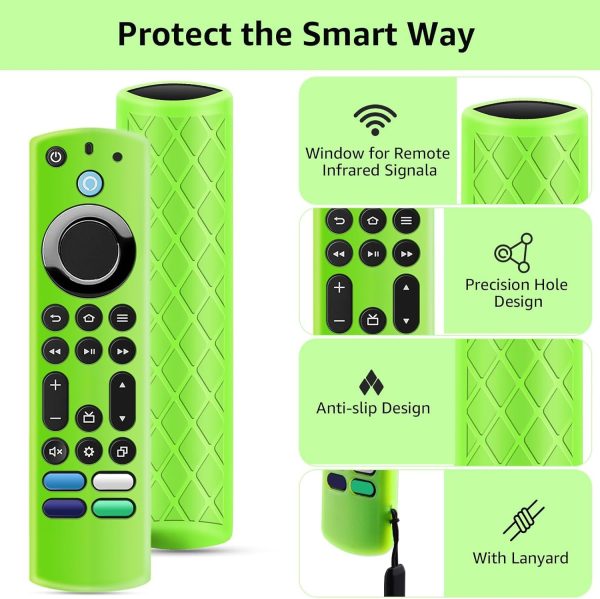 OneBom Fire TV Remote Case Silicone-3