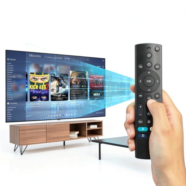 EWO'S RCFNA21 TV Remote Control Ergonomic Universal-2
