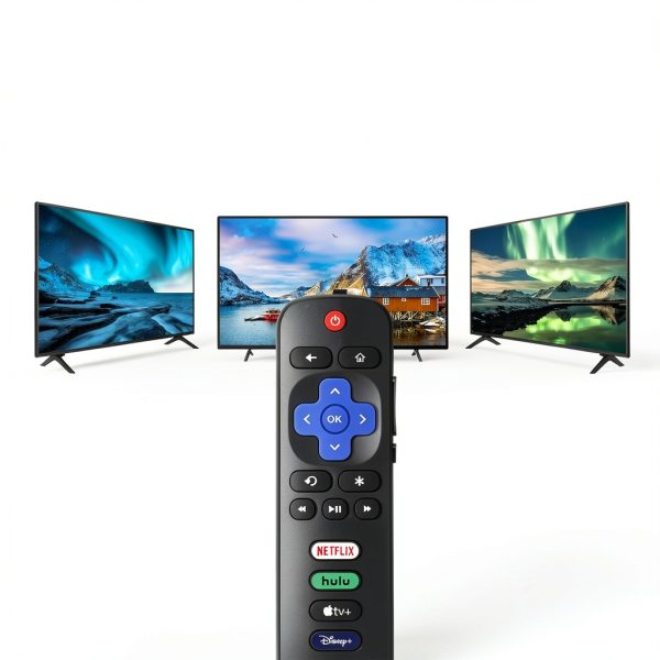Roku TV Remote Control by LOUTOC-2