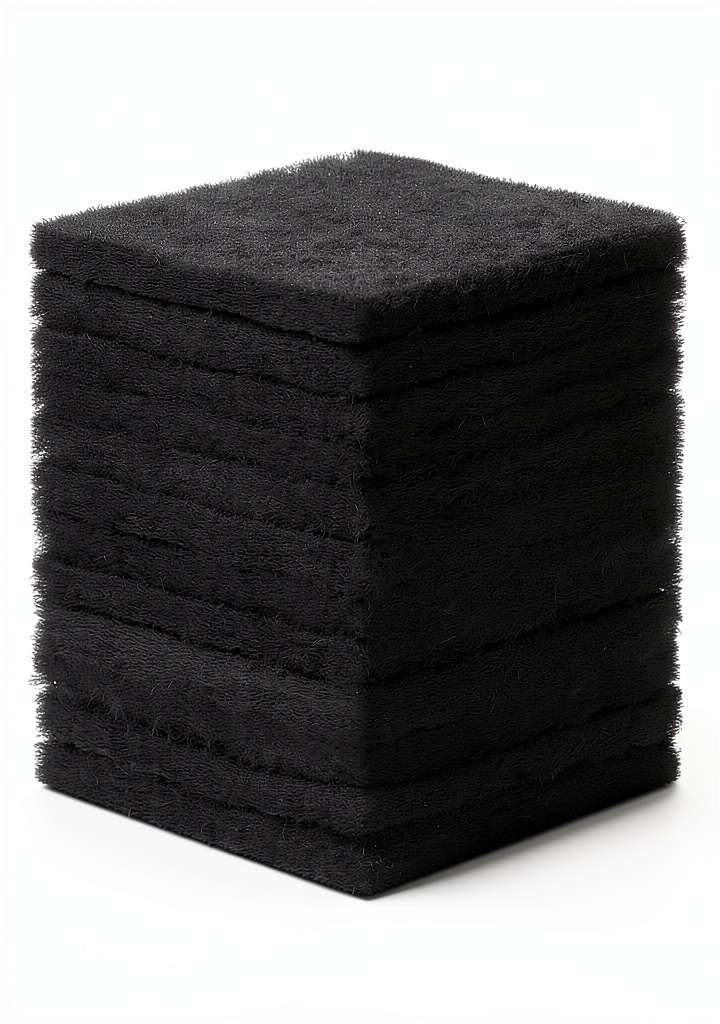 Glooglitter activated carbon filter pack with sealed replacements