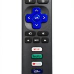 Roku TV Remote YesBes ABS Silicone Replacement-0
