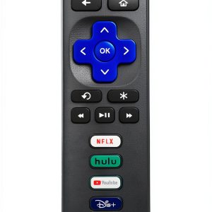 Roku TV Remote YesBes ABS Silicone Replacement-0