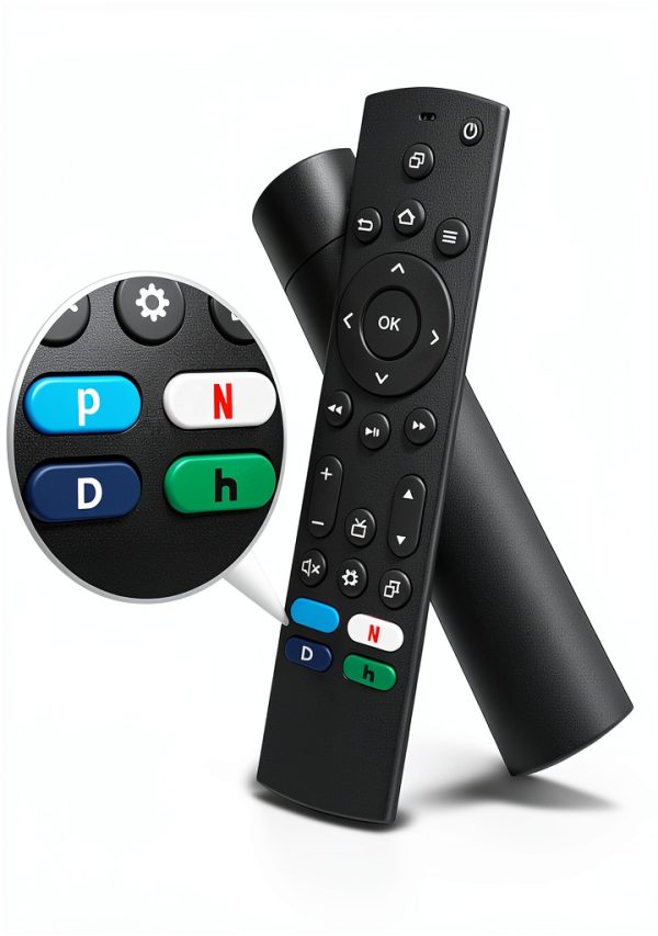 EWO'S RCFNA21 TV Remote Control Ergonomic Universal-1