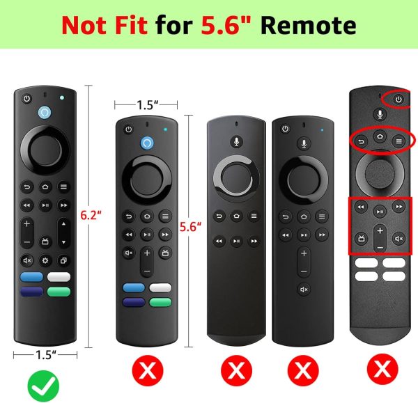 OneBom Fire TV Remote Case Silicone-2
