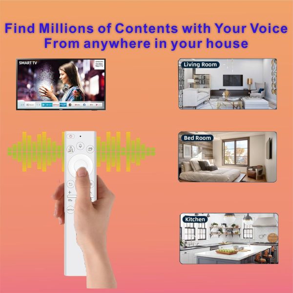 Samsung TV Remote Replacement Voice Control-3