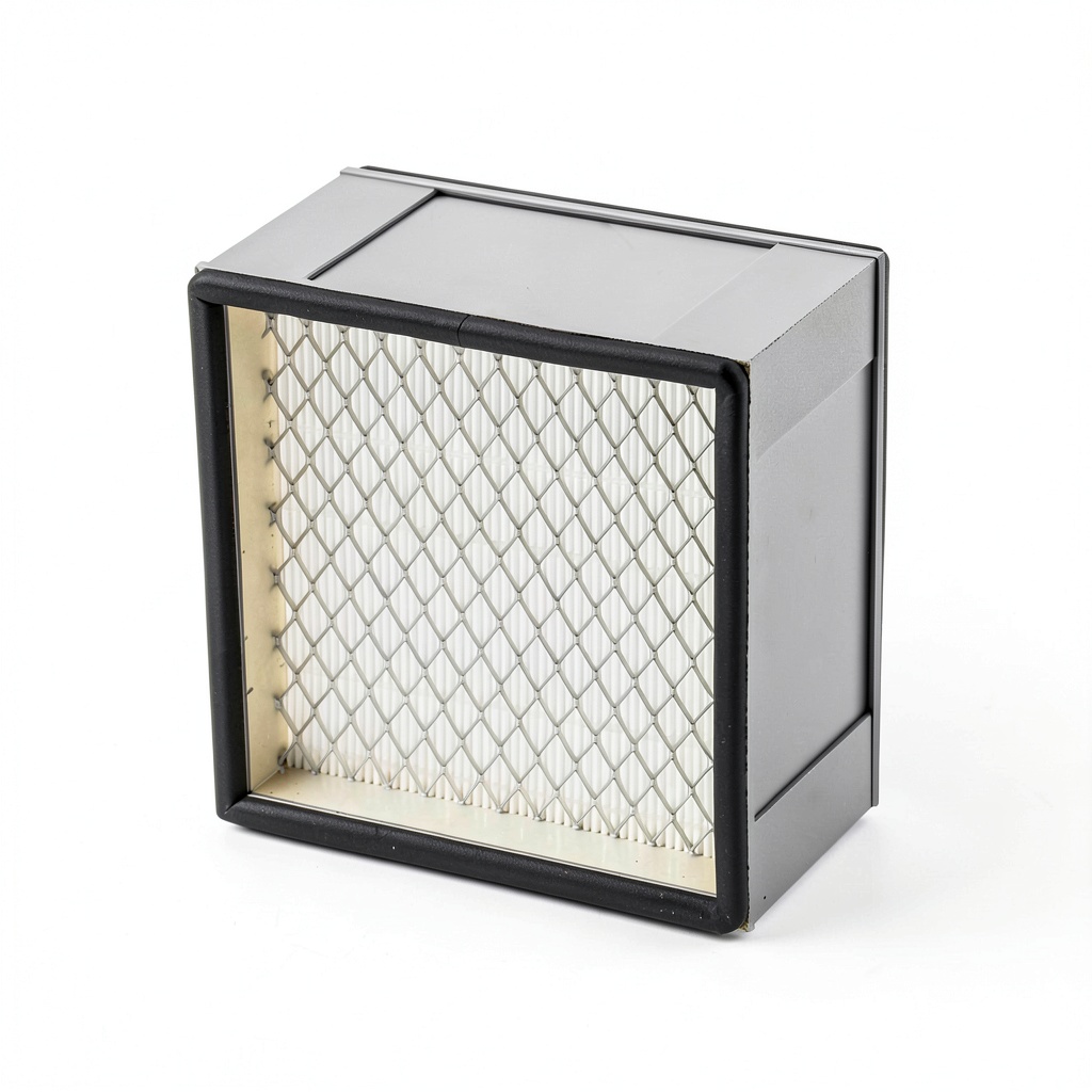 OK International FM-BVX fume extractor filter in an industrial setting