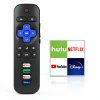 Roku TV Remote Replacement Ningbo Black Infrared-1