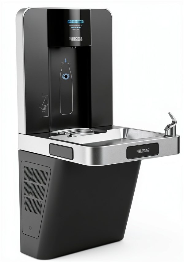 Water Bottle Refilling Station Global Industrial 3k Gallon-0