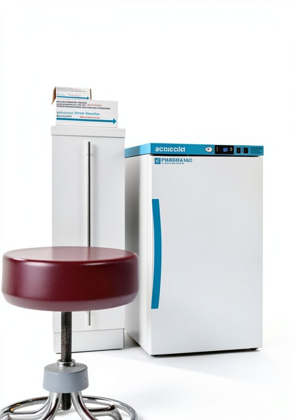 Accucold MLRS3MC 3 cu ft Refrigerator with LED Display and Shelves-1