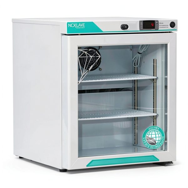 White Diamond Series Countertop Refrigerator Nor Lake Scientific 1 cu-2
