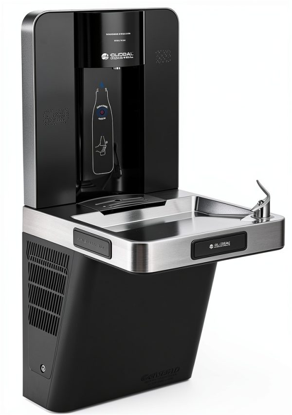 Water Bottle Refilling Station Global Industrial 3k Gallon-1