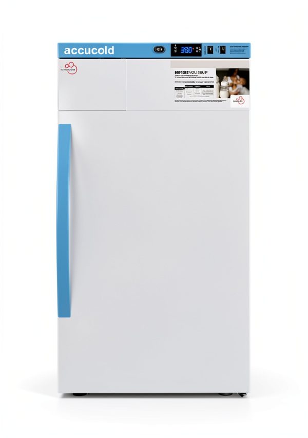 Accucold MLRS3MC 3 cu ft Refrigerator with LED Display and Shelves-0