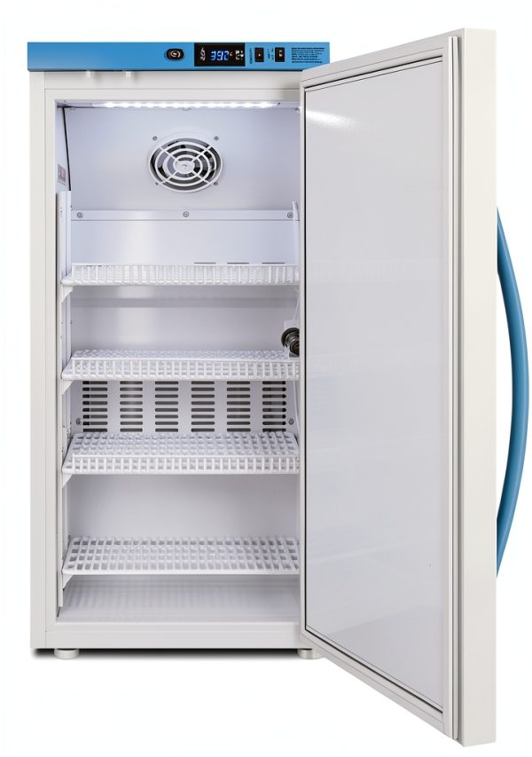 Accucold MLRS3MC 3 cu ft Refrigerator with LED Display and Shelves-2